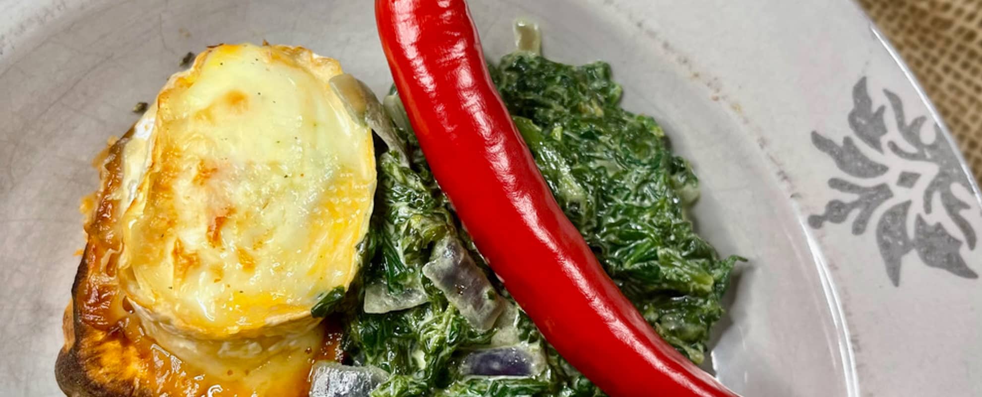 Rezept vom Biohof Bursch für überbackene Süßkartoffeln.