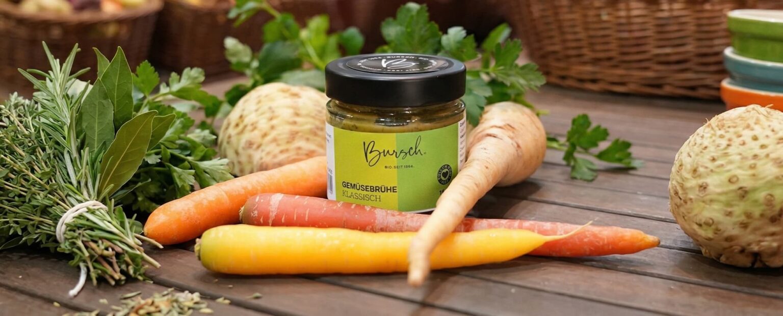 Unsere Gemüsebrühe.