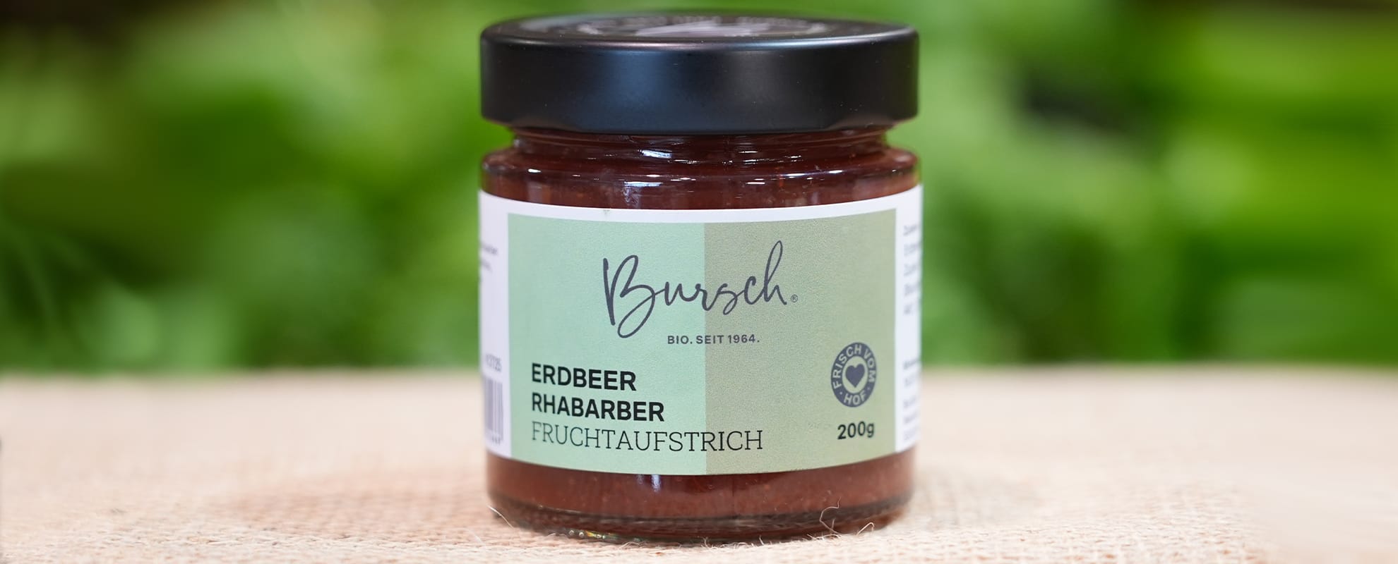 Erdbeer-Rhabarber-Fruchtaufstrich