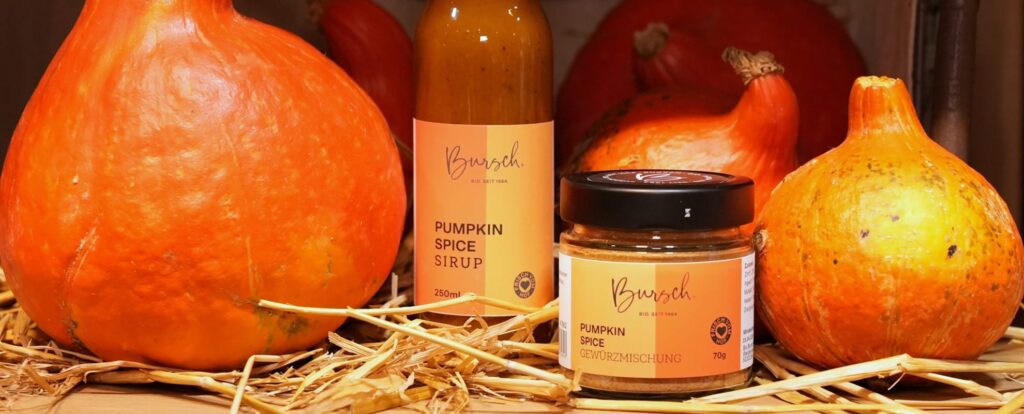 Pumpkinspice Gewürzmischung & Pumpkinspice Sirup